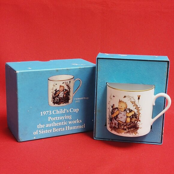 Schmid Berta Hummel Childs Cup First Edition 1973 Annual Collector Cup - Picture 2 of 14